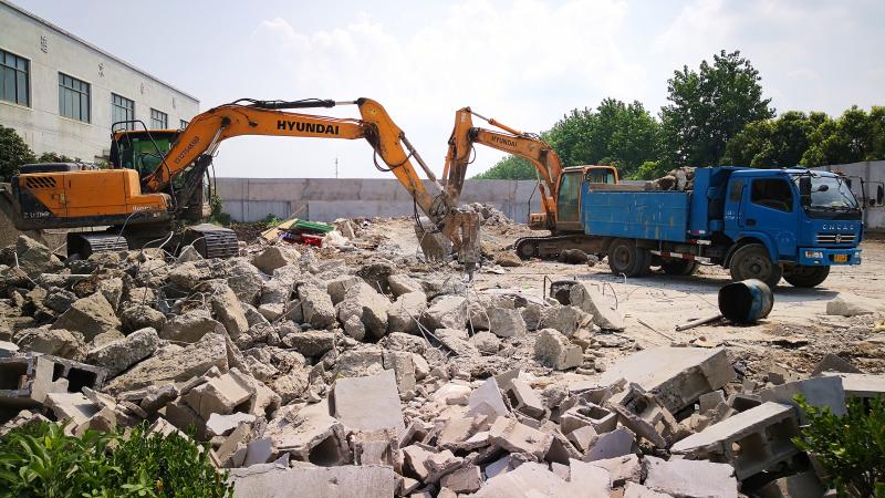 上海一混凝土公司涉嫌未批先建被要求清拆搬離